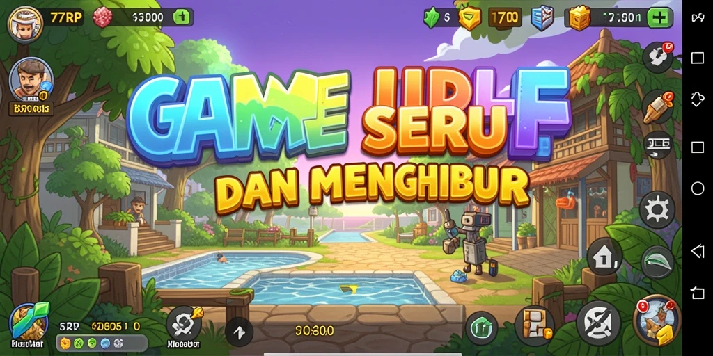 Tampilan gameplay <strong>77RP</strong> dengan karakter dan misi yang menarik.