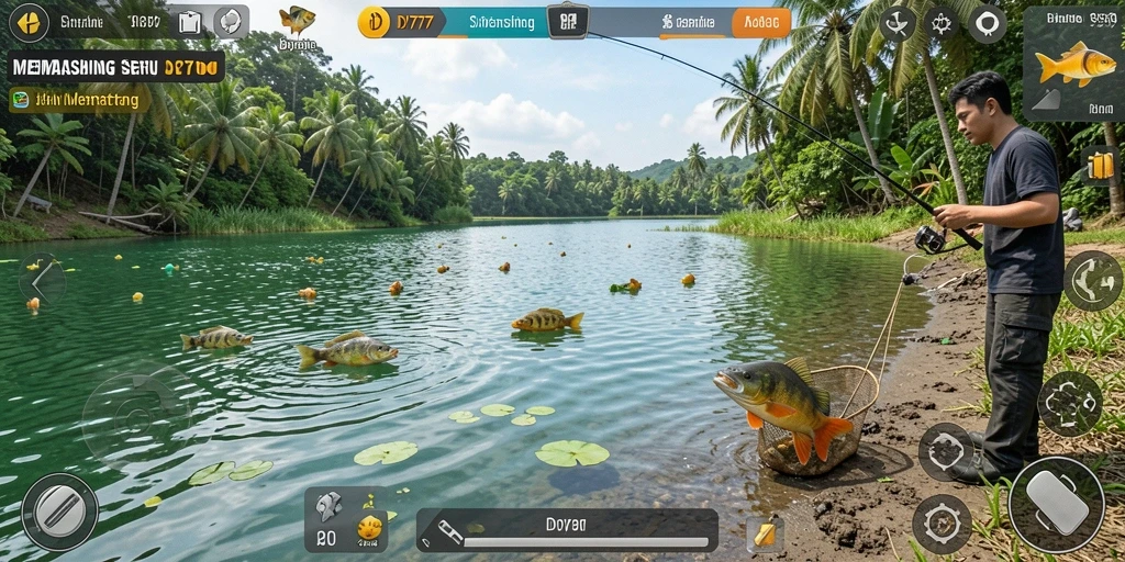 Tangkapan ikan yang menakjubkan dalam DY777.