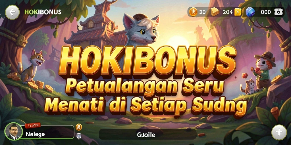 Tampilan gameplay HOKIBONUS yang seru dan menantang.