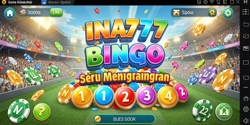 Tampilan gameplay seru di INA777 dengan berbagai jenis Bingo.