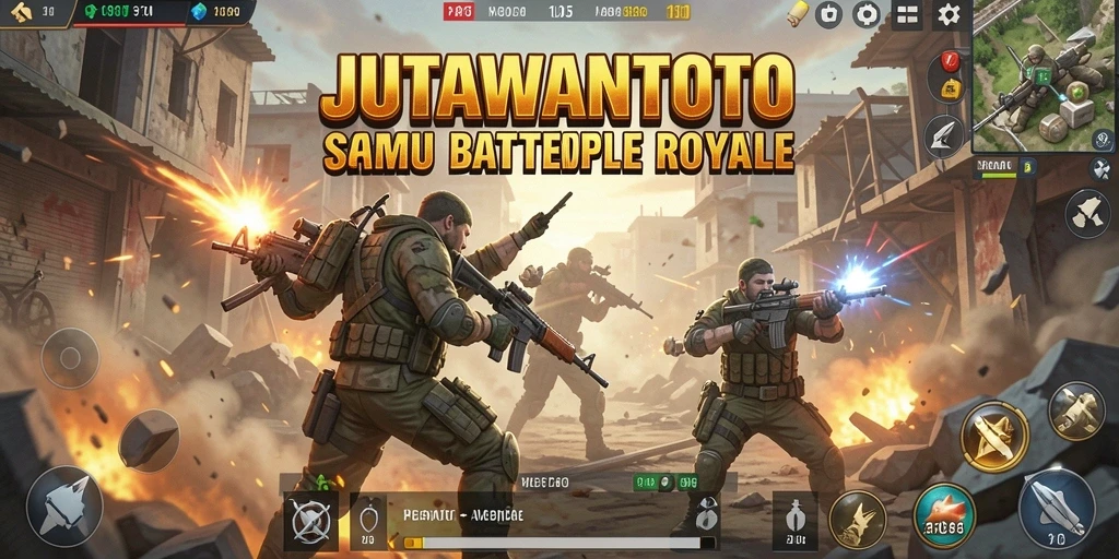 Gameplay seru dalam JUTAWANTOTO dengan aksi pertempuran mendebarkan.