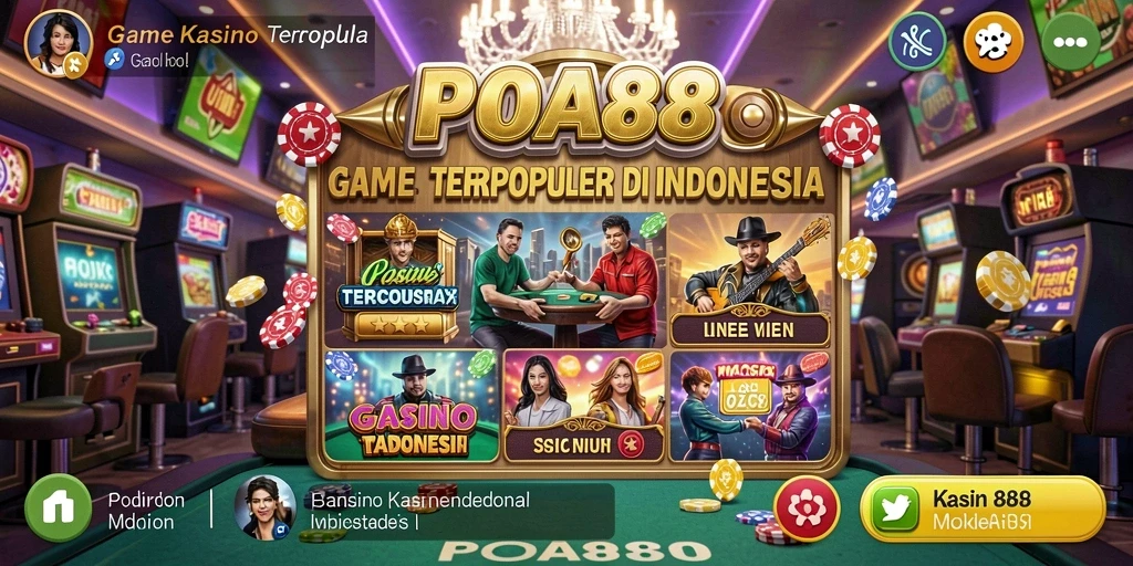 Gameplay menegangkan dan grafis yang memukau dari POA88.