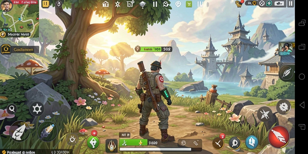 Screenshot menunjukkan eksplorasi mendalam dalam gameplay Open World.