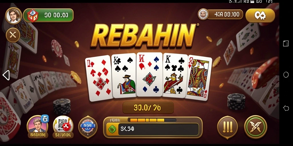 Tampilan gameplay seru di REBAHIN yang penuh tantangan.