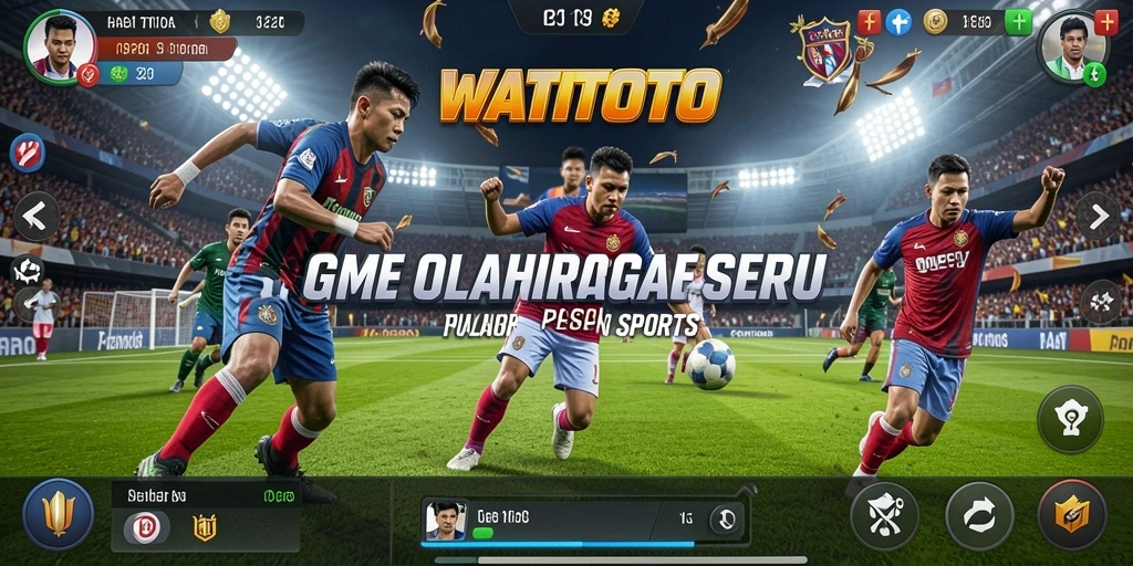 Tampilan gameplay seru dan interaktif di WATITOTO.