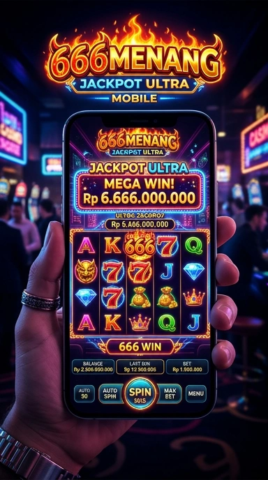 Tampilan utama aplikasi 666menang yang menarik.